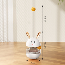 Brinquedo Interativo Dispenser de Petiscos para Gatos- RabbitFeeder