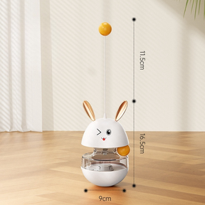 Brinquedo Interativo Dispenser de Petiscos para Gatos- RabbitFeeder