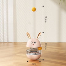 Brinquedo Interativo Dispenser de Petiscos para Gatos- RabbitFeeder