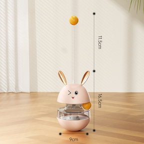 Brinquedo Interativo Dispenser de Petiscos para Gatos- RabbitFeeder