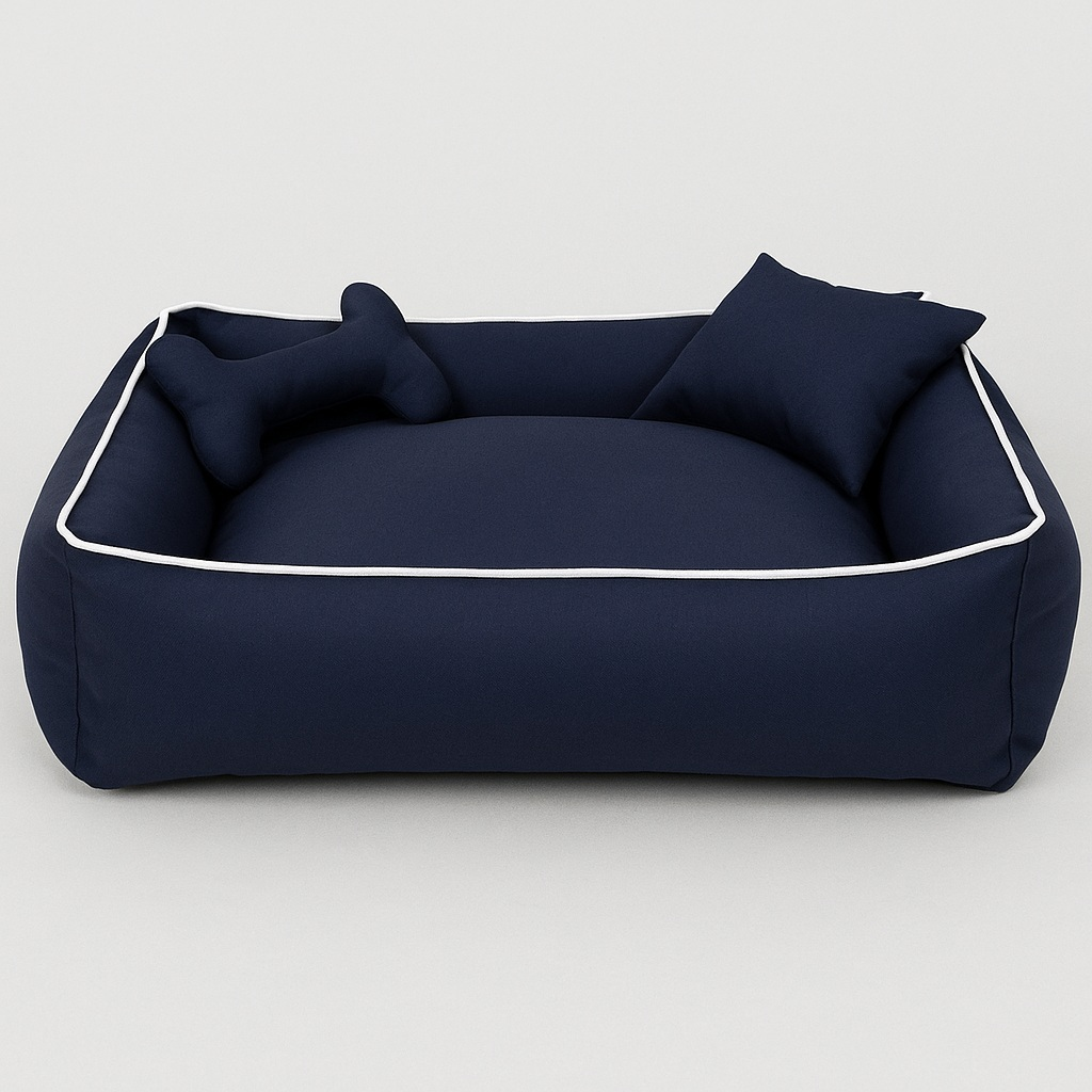 Cama Pet Média Cama para Cachorro Lavável 60x60 Para Animais até 15KG