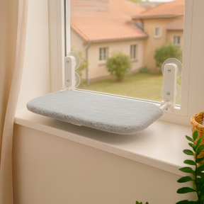 Cama Gato Suspensa Janela Ventosa Rede Caminha Conforto Pet Premium