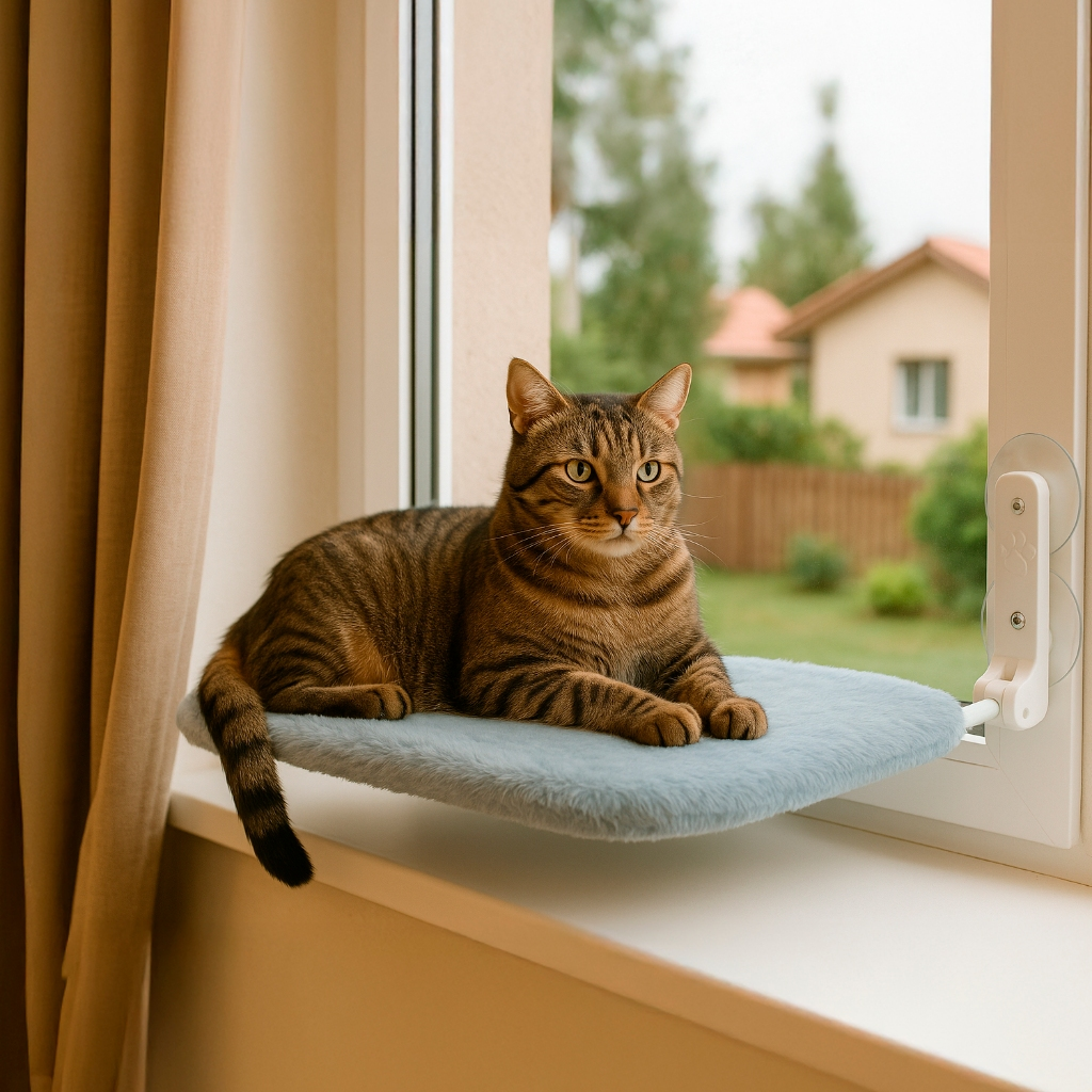gato descansando em cama suspensa de janela

cama suspensa bege para gatos na janela
 cama suspensa para gatos 