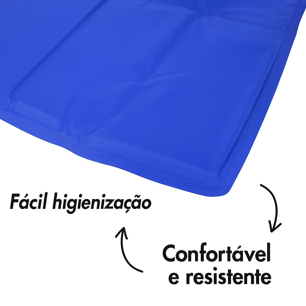 Tapete Gelado Colchonete Cama Cachorro Gato Pet Animal Refrescante Resistente