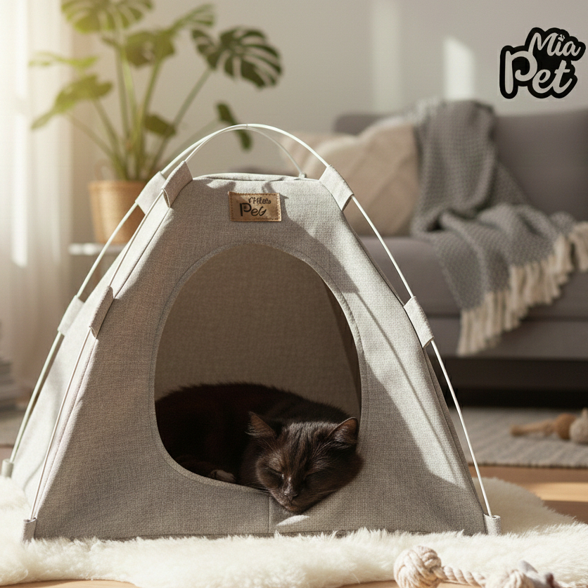 Cabana Cama Barraca Tenda Toca Pet Para Cães Cachorros e Gatos