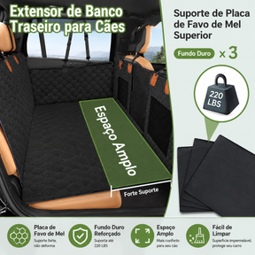 Capa Rígida Protetora para Banco de Carro Pet- Impermeável