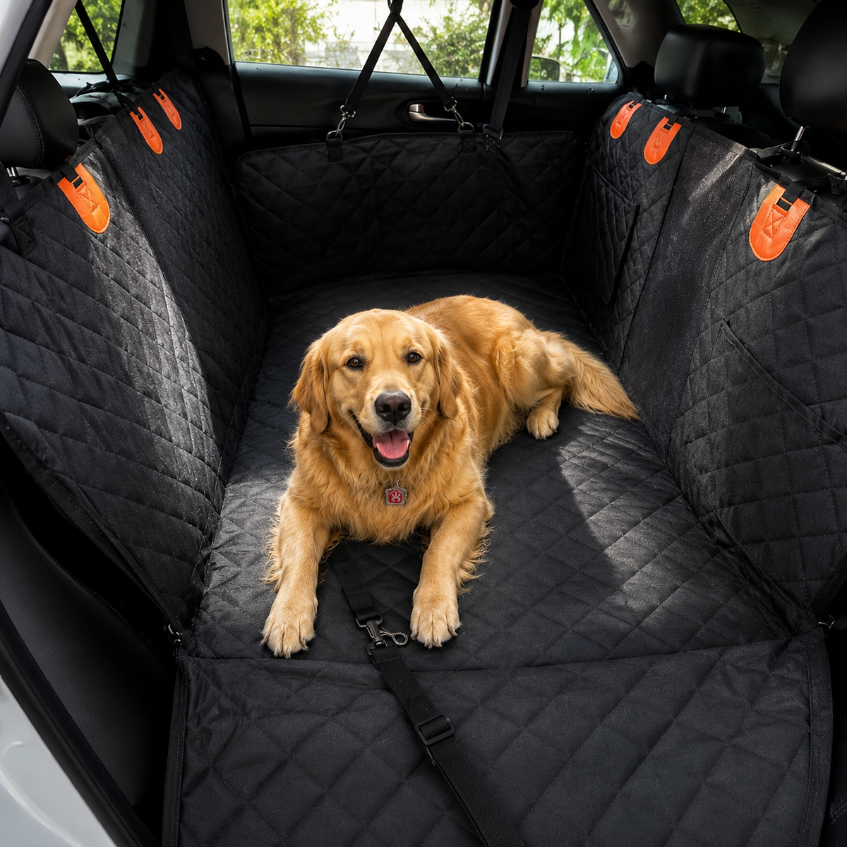 Capa Rígida Protetora para Banco de Carro Pet- Impermeável