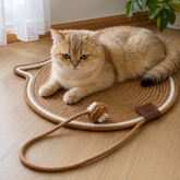 Tapete Arranhador Interativo para Gatos e Brinquedo