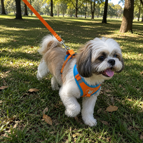 Coleira Peitoral Antipuxão com Guia – Para Cães e Gatos