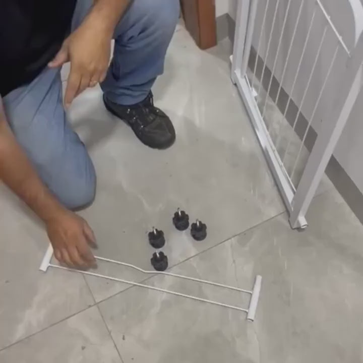 Portão de Segurança Pet e Bebê 68 a 84 cm – Sem Furo