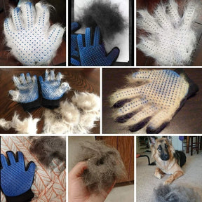 Luva Tira Pelos Magnética para Pets