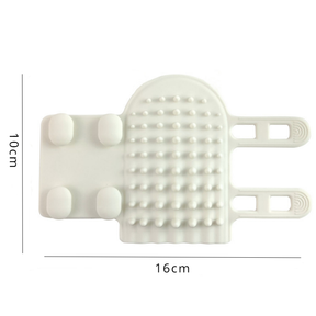 Raspador de Pés de Mesa de Silicone de Brinquedo para Gatos Raspador de Pés